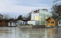 projet de maison flottante en kit écologique