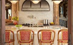 cuisine d'une maison de charme luxueuse