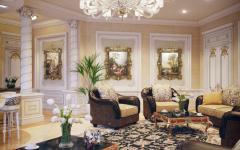 architecture d'intérieur luxueuse villa