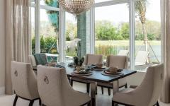 belle salle à manger avec vue
