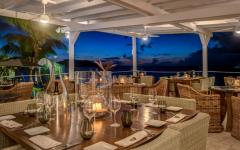 restaurant romantique sur la plage