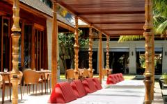 restaurant villa aux Maldives