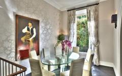 salle à manger dans ancien appartement