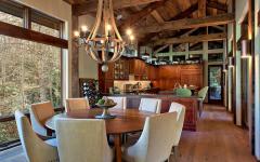 salle à manger en bois massif 