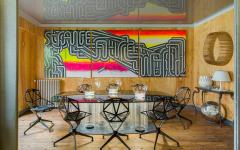 salle à manger séparé du séjour appartement de luxe 
