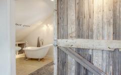porte coulissante rétro déco maison de luxe design
