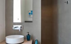 salle de douche béton