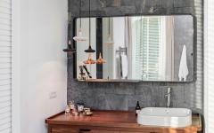 design éclectique salle de bains maison de charme
