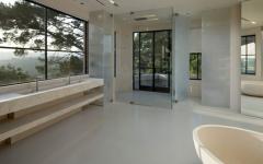 espace imposant impressionnant de cette maison de luxe bel air californie