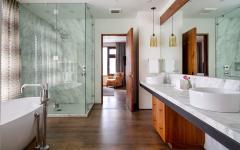 salle de bain design luxe maison de vacances rustique