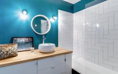 salle de bains studio rénové
