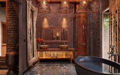 salle de bain villa de luxe à louer thailande