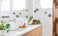 salle de bains design éclectique appart rénové
