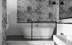 design éclectique intérieur salle de bains