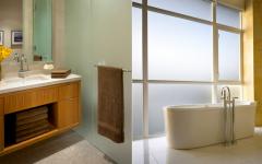 salle de bains design contemporaine de ville