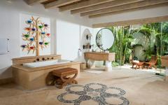spacieuse et luxueuse salle de bain déco