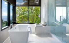 superbe baignoire avec vue panoramique