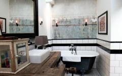 salle de bains design industriel déco