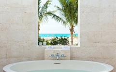salle de bains outdoor extérieure exotique