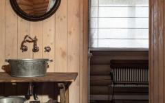 salle de bain design rustique maison campagne
