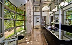 Magnifique salle de bains au design luxueux