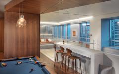 salle de jeux billards mezzanine étage
