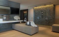 spacieuse salle de bains luxe