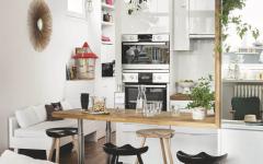cuisine ouverte aménagée appartement moderne paris avec vue