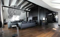 bel logement de ville dans les combles