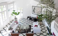 séjour salle à manger villa de luxe bourgeoise rio avec vue