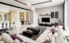 intérieur beige design appartement luxe Dubaï