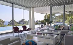 vue imprenable sur la mer villa à Ibiza