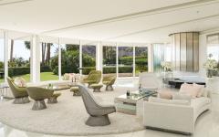 intérieur moderne et élégant en blanc