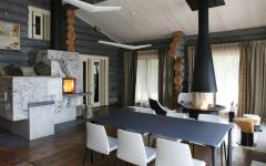 intérieur design luxe maison en bois