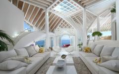 intérieur ouvert villa de luxe