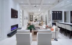 Séjour au design élégant et glamour