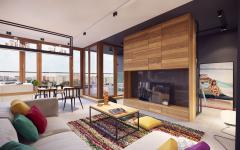 séjour design contemporain minimaliste