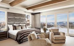 chalet luxueux avec vue montagne