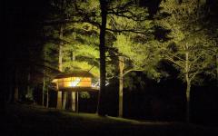 cabane dans le bois écologique
