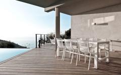 terrasse salle à manger extérieure monaco villa de luxe