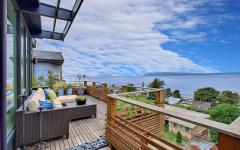 belle terrasse maison avec vue splendide
