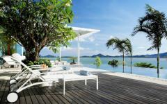 extérieur piscine villa de vacances à louer phuket