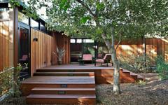 terrasse en bois massif exotique luxe