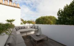 terrasse sur le toit maison londonienne