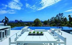 terrasse piscine vue luxe très belle maison