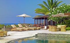 belle villa exotique sur la côte