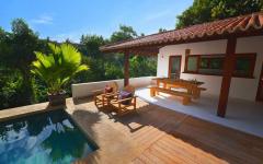 espace outdoor terrasse piscine villa vacances