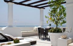 villa de vacance terrasse design