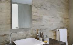 salle de bains couleurs beige marron