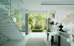 intérieur spacieux moderne design villa